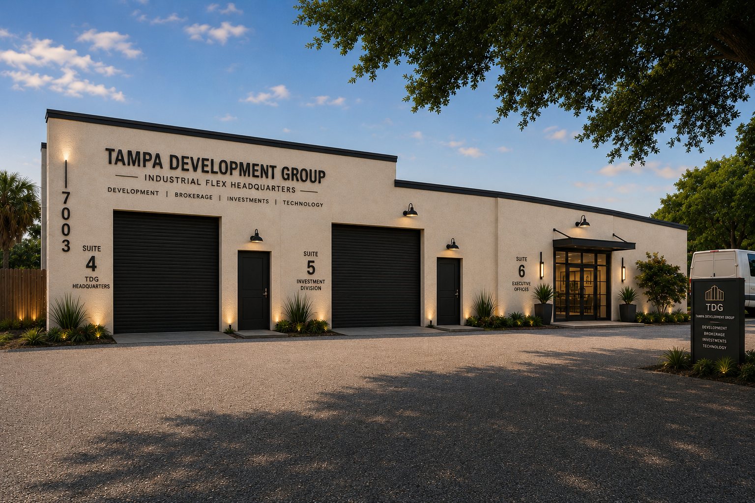 Capital Business Park — renovated elevation with monument signage